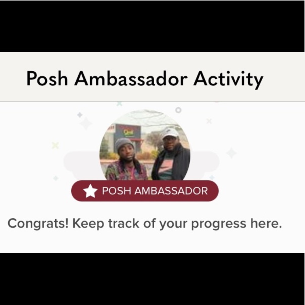 🎖🎖POSH AMBASSADOR ✨✨